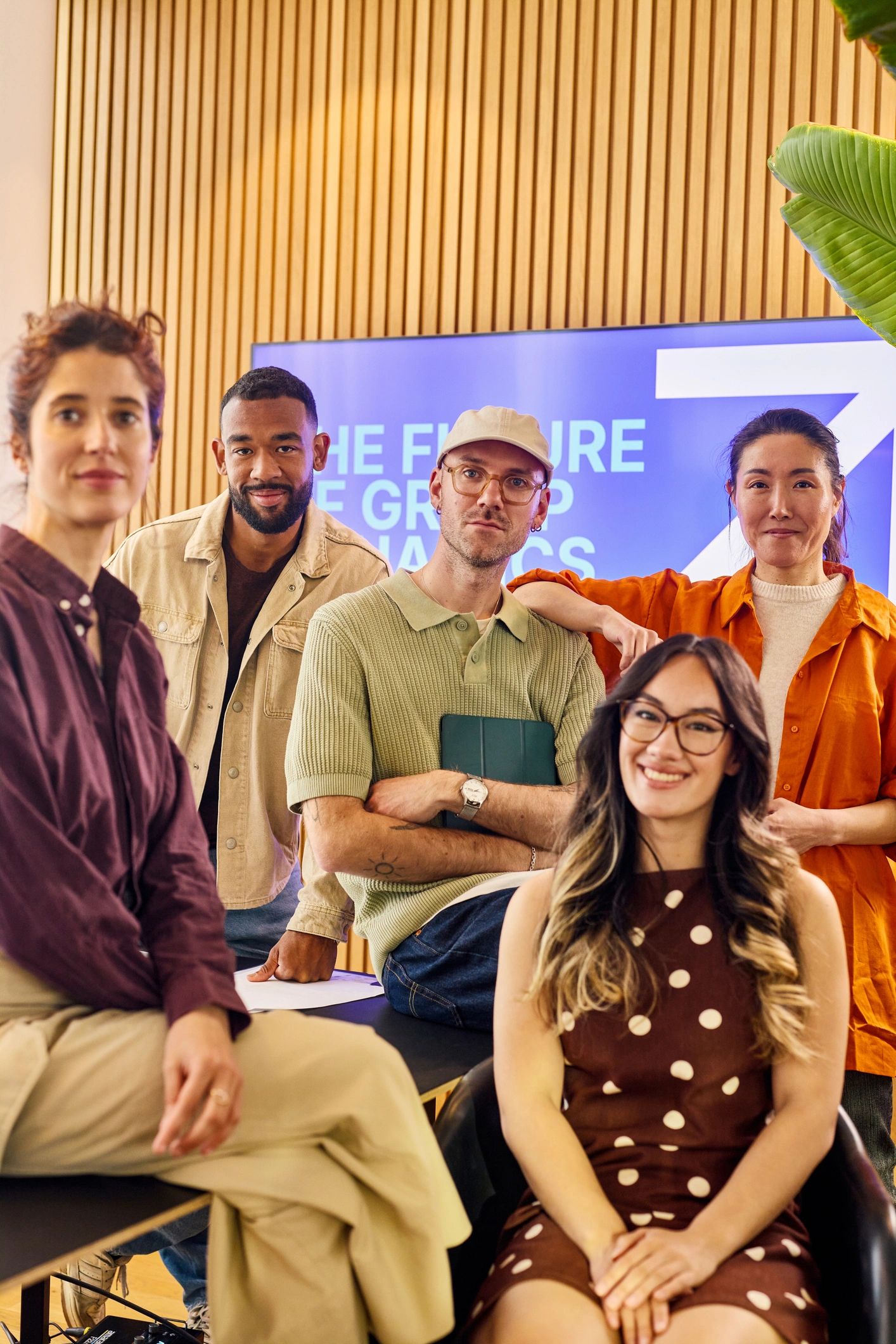 Community support team portrait
